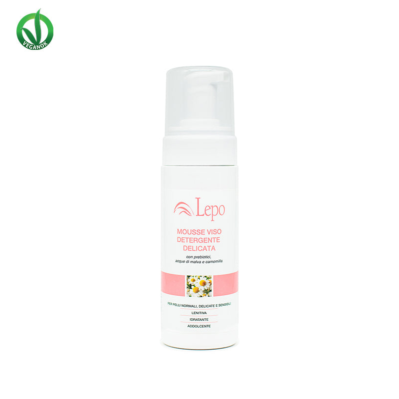 LEPO MOUSSE VISO DETERGENTE DELICATA 150 ML