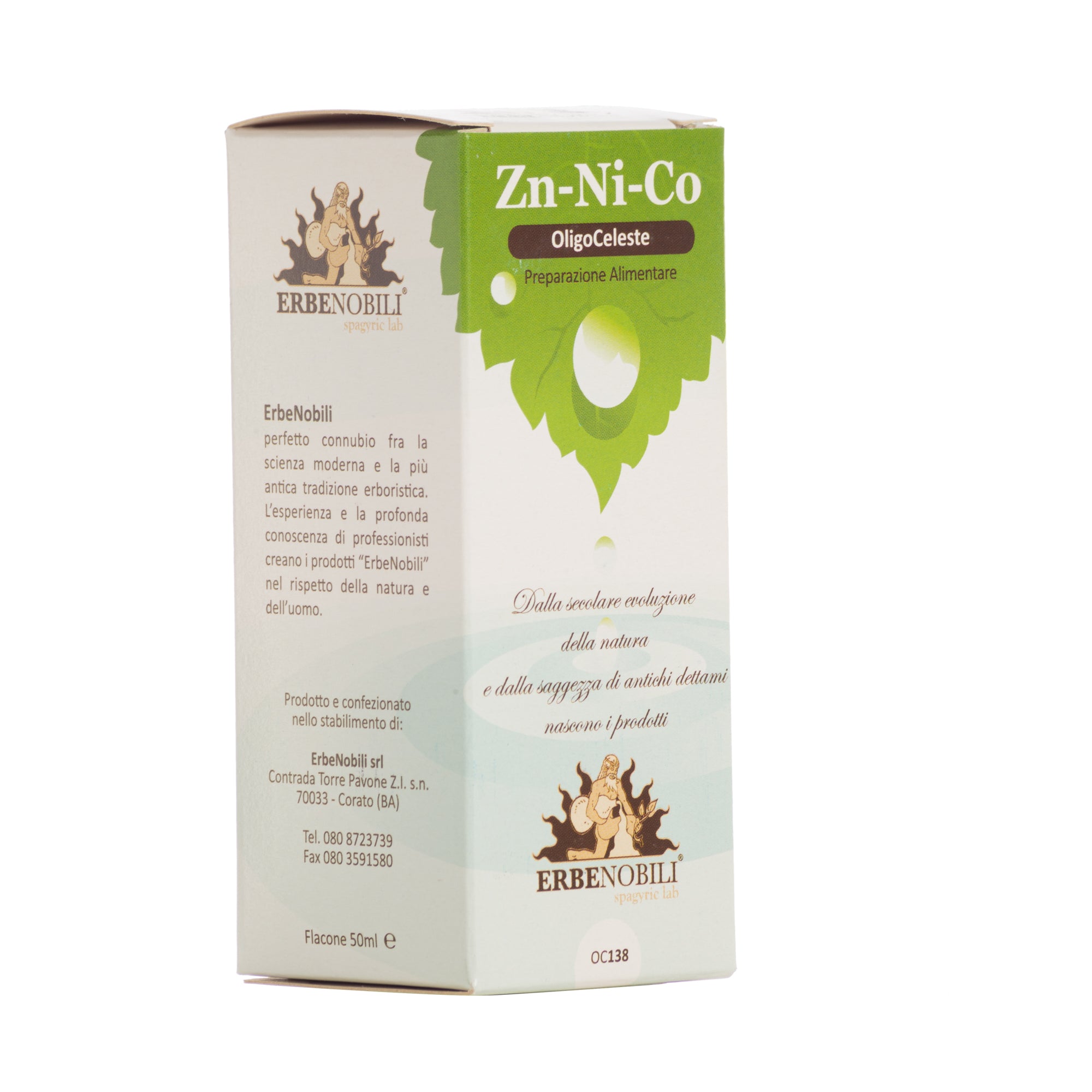 OLIGOCELESTE ZN NI CO (ZINCO NICHEL COBALTO)