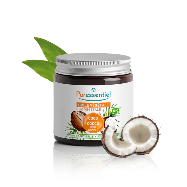PURESSENTIEL OLIO VEGETALE COCCO BIO 100ML