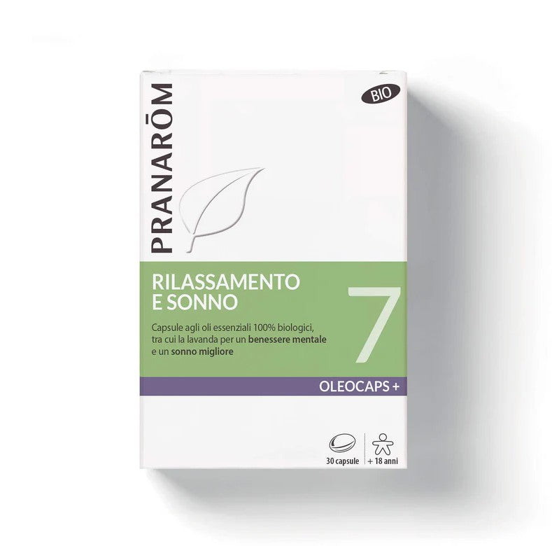 PRANAROM OLEOCAPS 7 RELAX-SONNO 30 CAPSULE