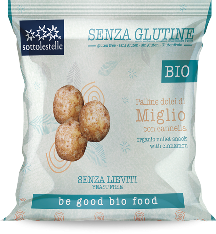 PALLINE DOLCI MIGLIO CON CANNELLA BIO