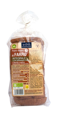 PANE BAULETTO FARRO INTEGRALE 400G