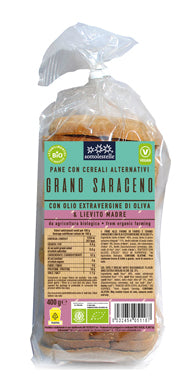 PANE BAULETTO GRANO SARACENO 400G