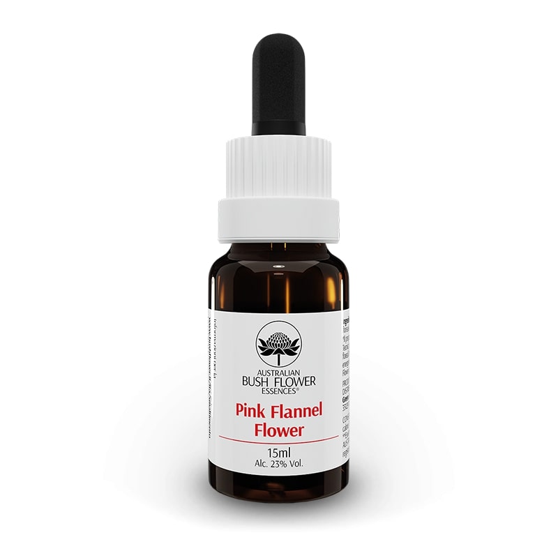 AUSTRALIAN BUSH FLOWER - PINK FLANNEL FLOWER GTT 15ML