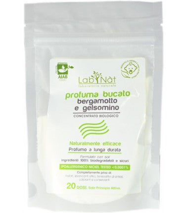 LABNAT PROFUMATORE BUCATO BERGAMOTTO GELSOMINO 120 G