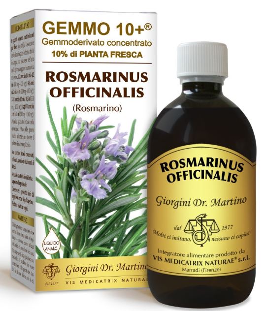 ROSMARINO LIQUIDO ANALCOLICO GEMMO10+ 500ML