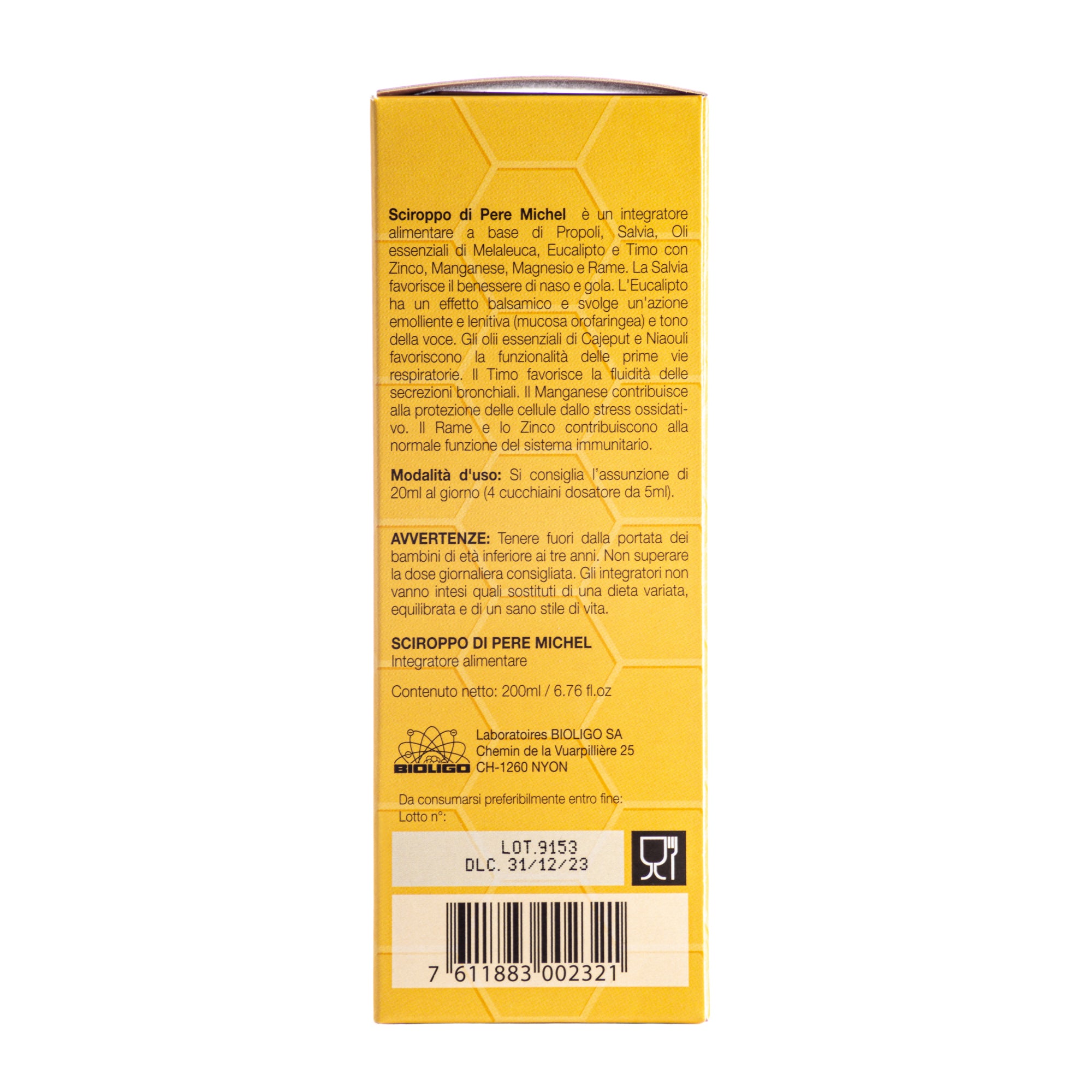 SCIROPPO PERE MICHEL 200ML