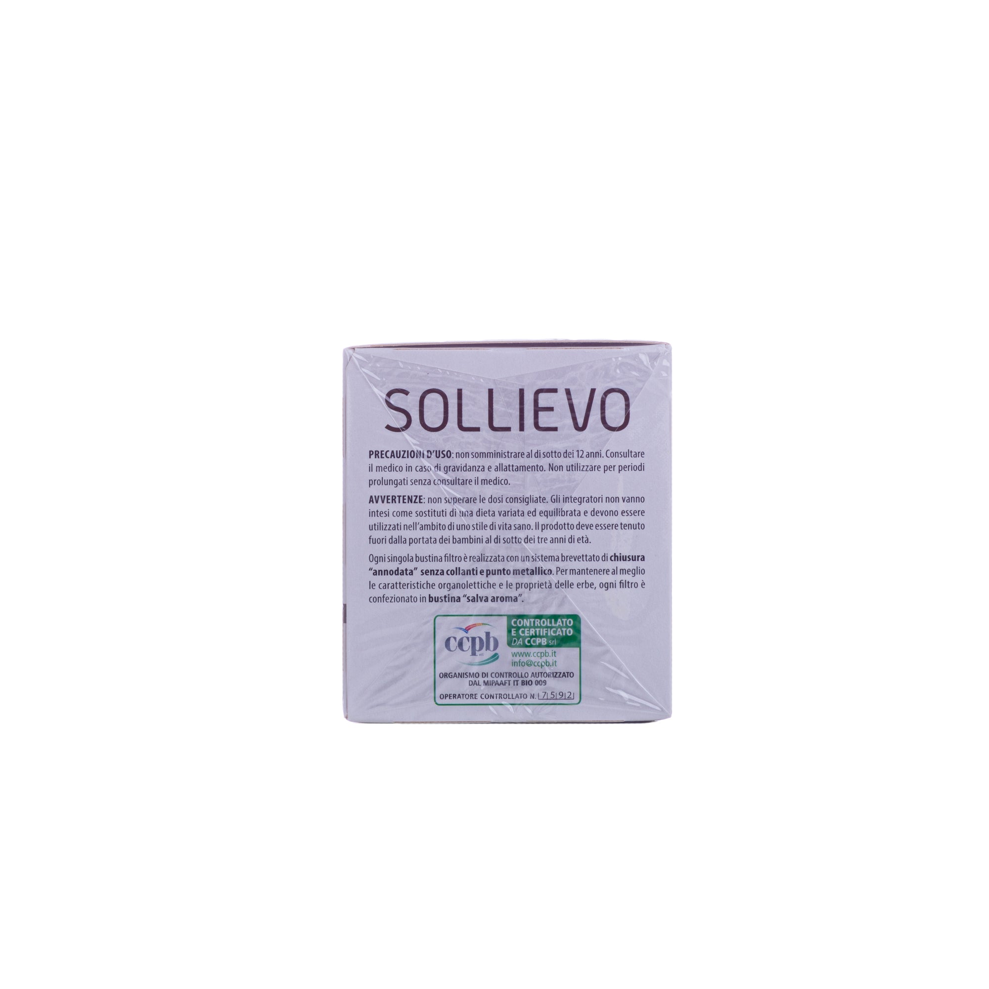 SOLLIEVO BIO TISANA