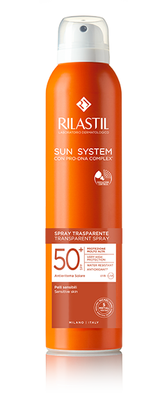 RILASTIL SUN SYSTEM TRANSPARENT SPF50+ 200ML