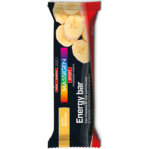 MASSIGEN SPORT ENERGY BARRETTA BANANA 50 G
