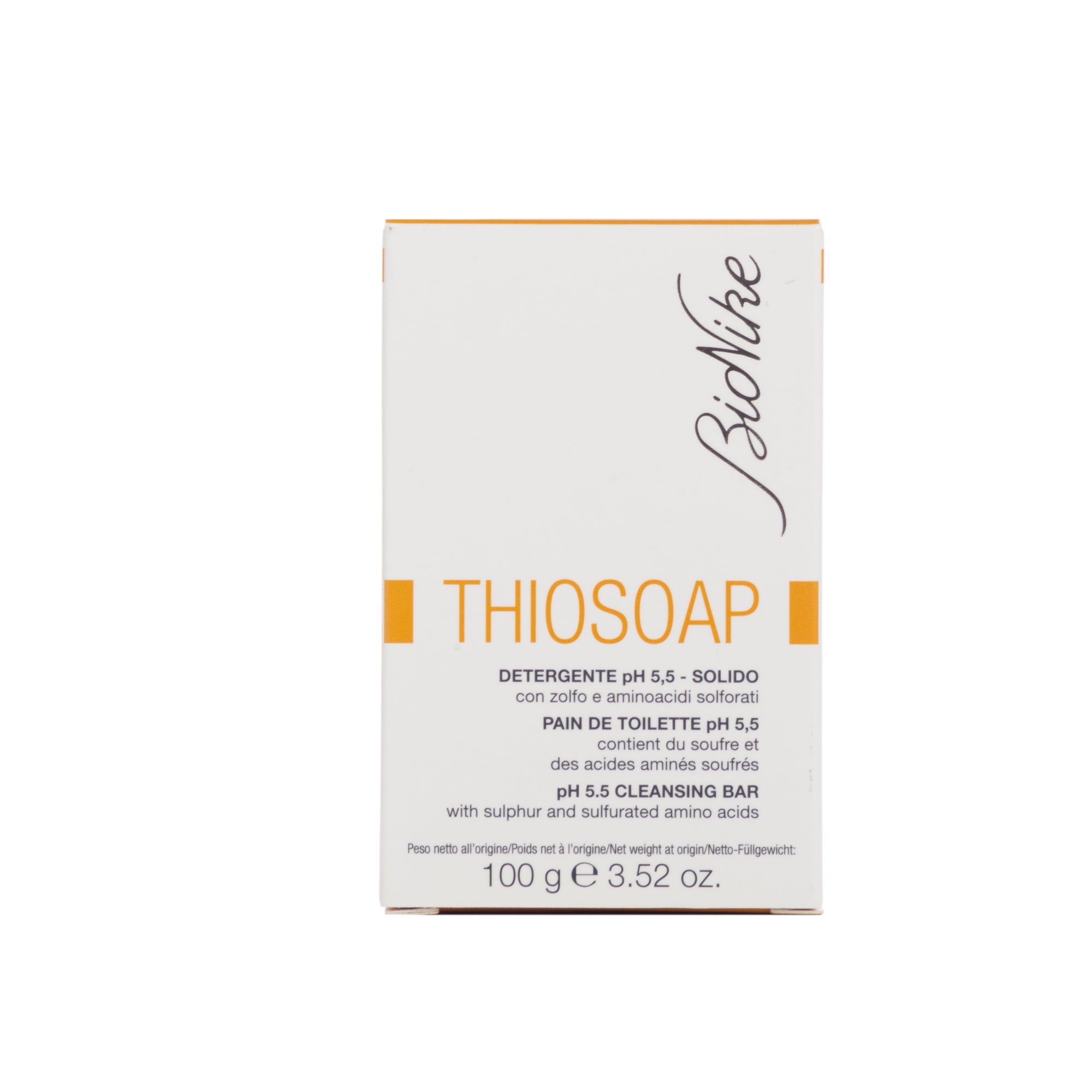 BIONIKE THIOSOAP PH5 5 DETERGENTE SOLIDO