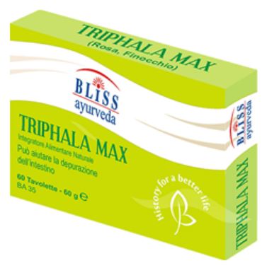 BLISS AYURVEDA TRIPHALA MAX 60 TAVOLETTE