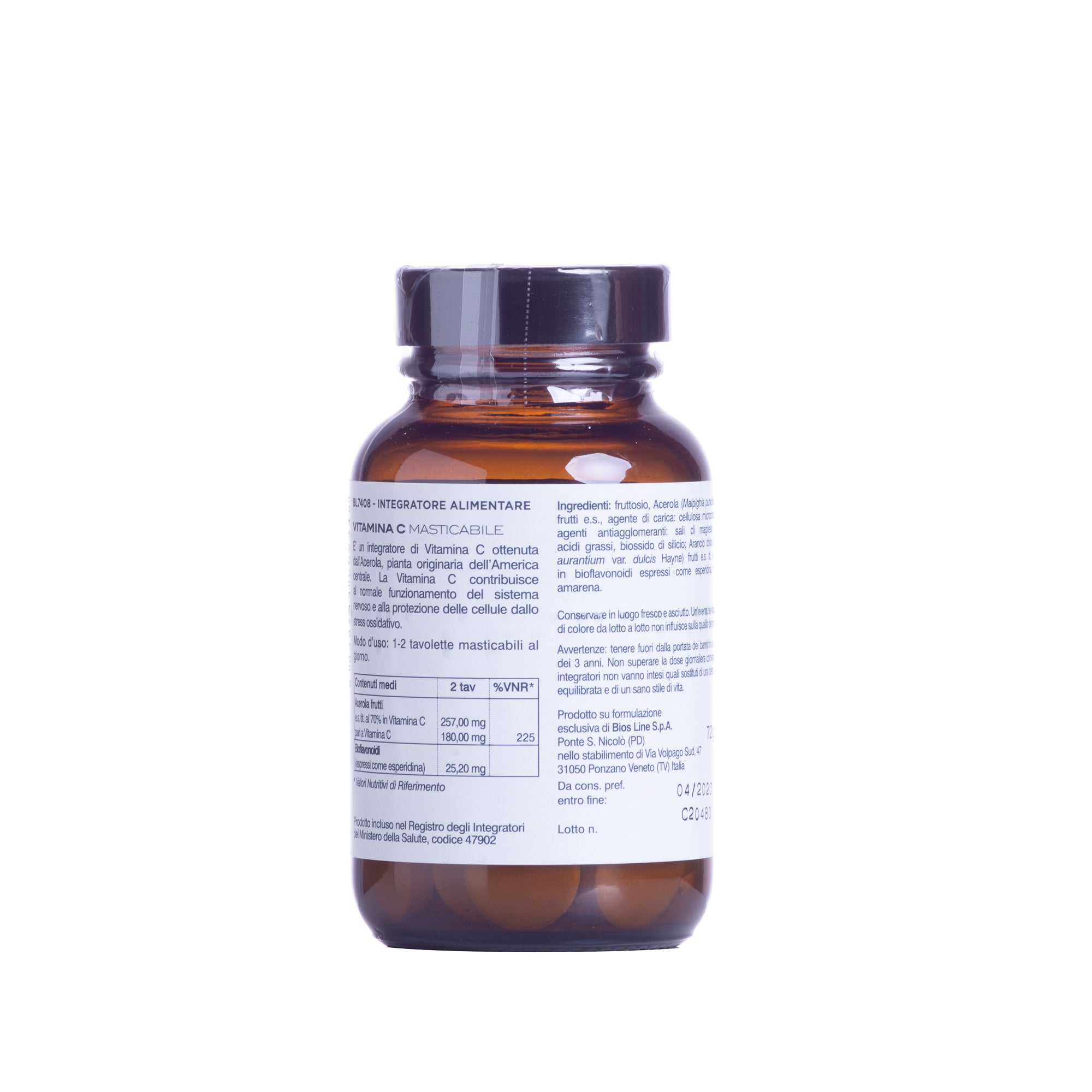 VITAMINA C MASTICABIL PRINCIPIUM 660 COMPRESSE