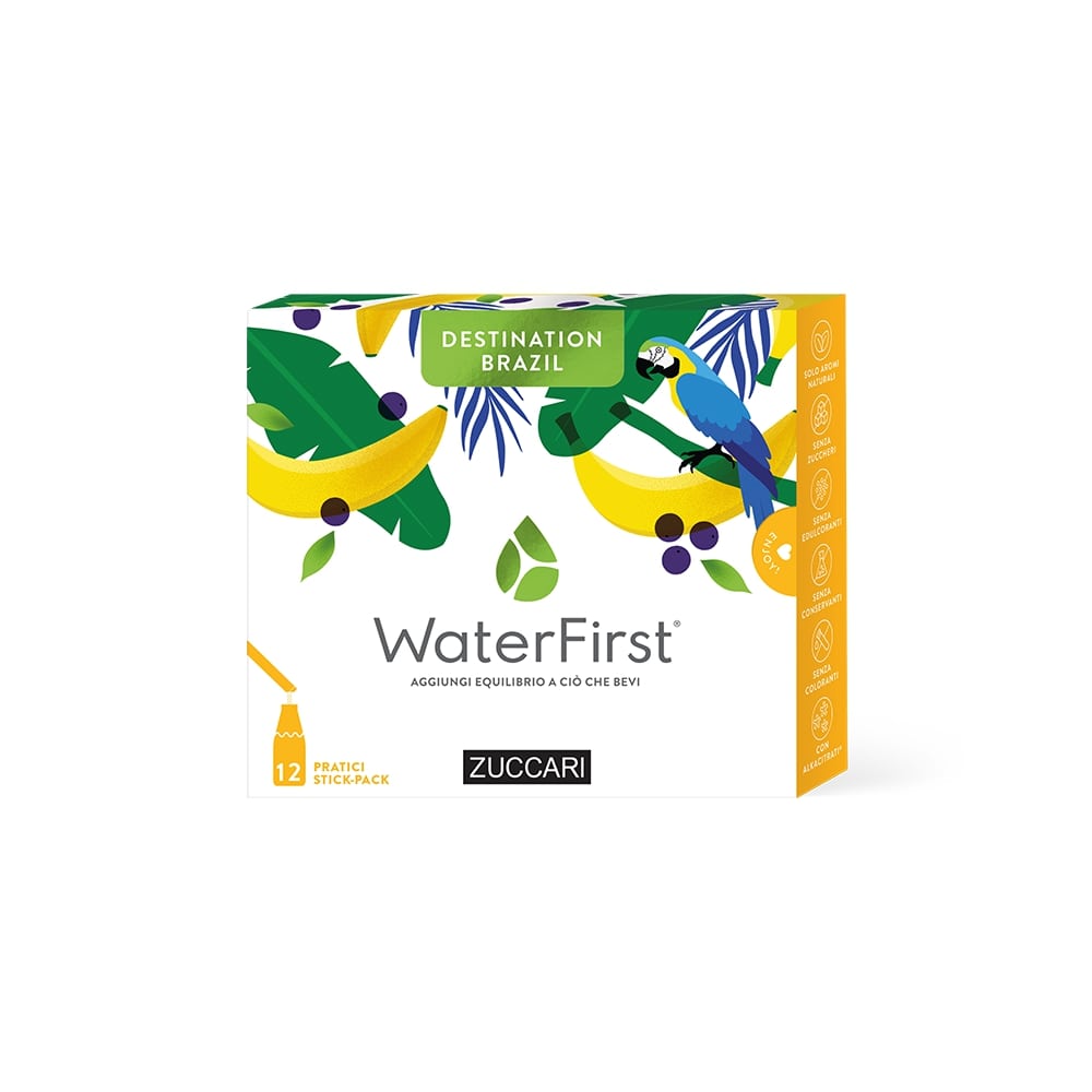 WATERFIRST DESTINATION BRAZIL 12 STICK PACK X 1,5G