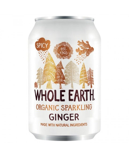 WHOLE EARTH GINGER SENZA ZUCCHERO 330ML