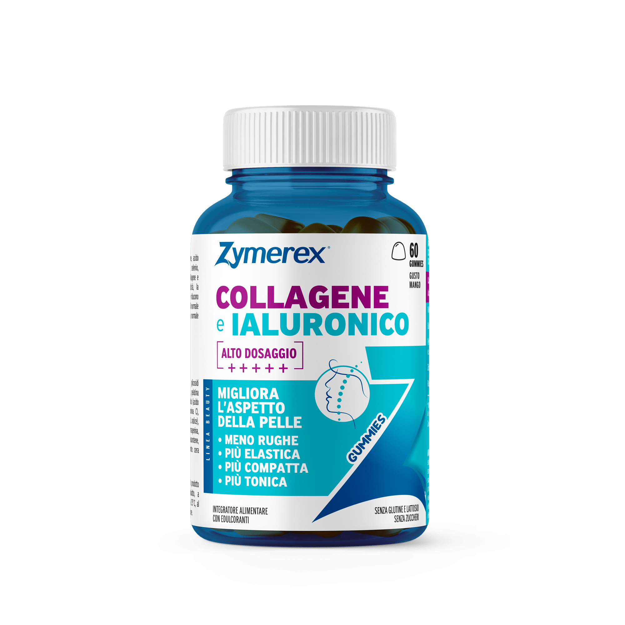 ZYMEREX GUM COLLAGENE IALURONICO 60GOMMOSE
