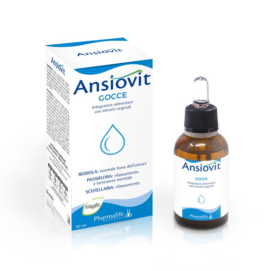 ANSIOVIT GOCCE 50ML PHARMALIFE