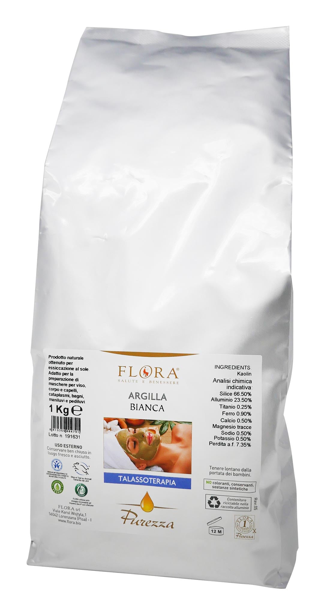 ARGILLA BIANCA 1KG