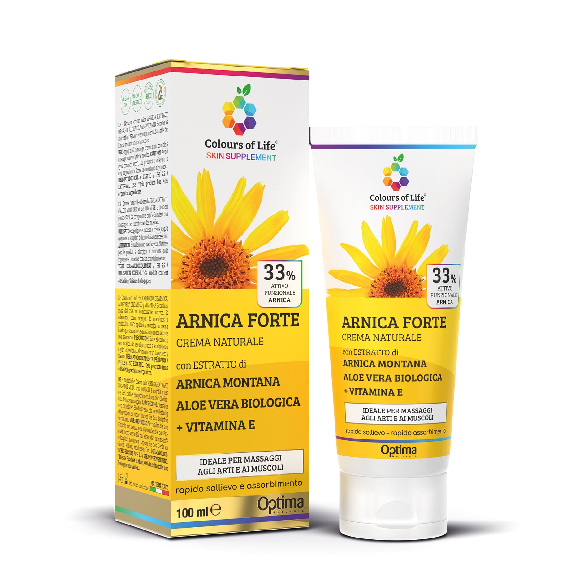ARNICA 33% CREMA 100ML