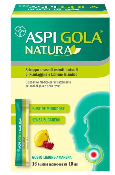 ASPI GOLA NATURA 16 BUSTE MONODOSE