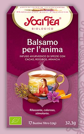 YOGI TEA INFUSO BALSAMO ANIMA 17 BUSTINE