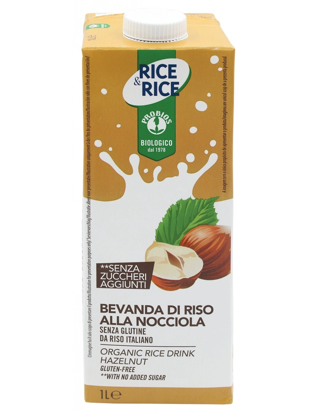 R&R BEVANDA RISO NOCCIOLA 1L