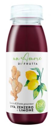 UN AMORE DI FRUTTA BEVANDA UVA LIMONE ZENZERO 250ML