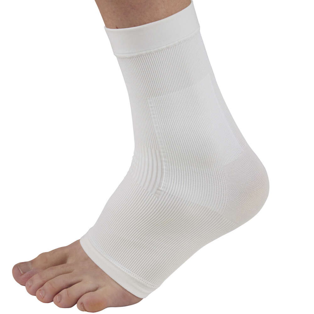 SILVER SUPPORT CAVIGLIERA ELASTICA ML BIANCA