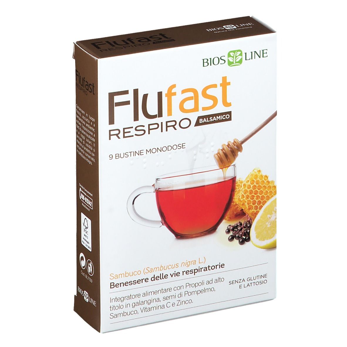FLUFAST APIX RESPIRO BALSAMICO 9 BUSTINE