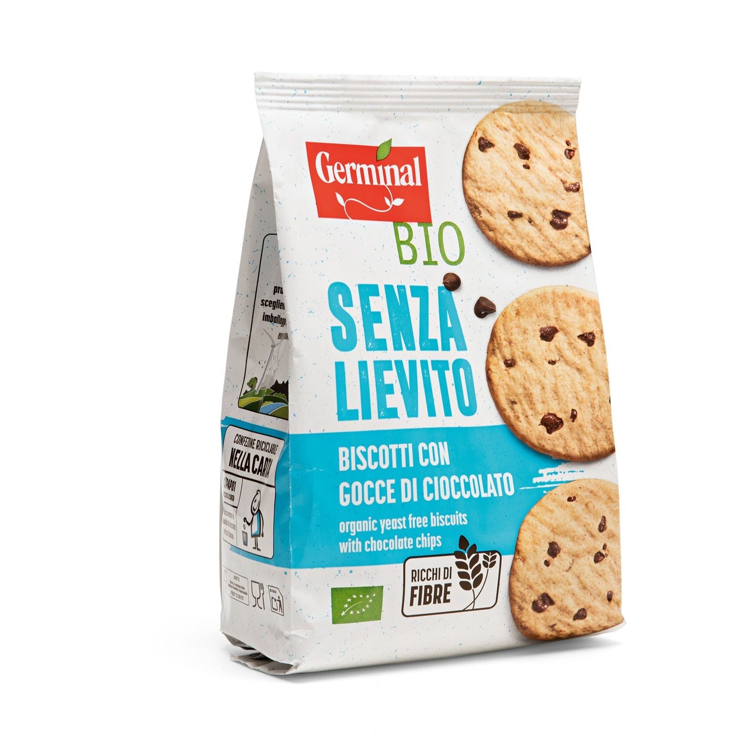 GERMINAL BISCOTTI CIOCCOLATO SENZA LIEVITO 250G