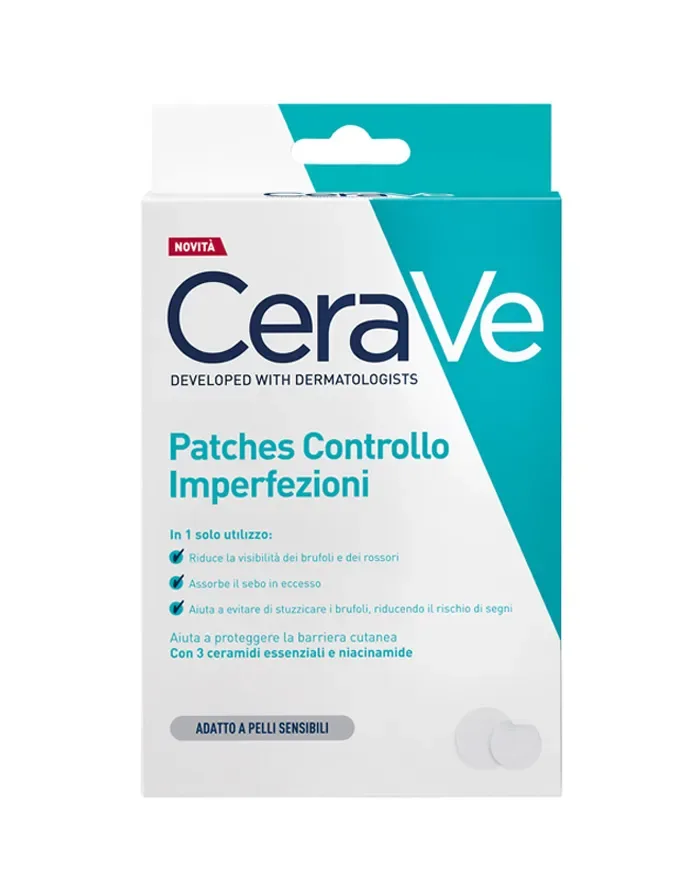 CERAVE PATCHES CONTROLLO IMPERFEZIONI 22 PEZZI