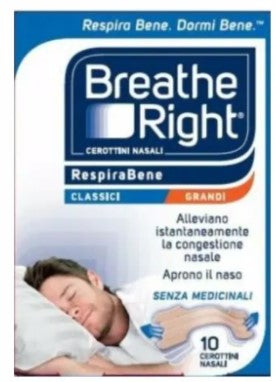 BREATH RIGHT CLASSICI 10 PEZZI