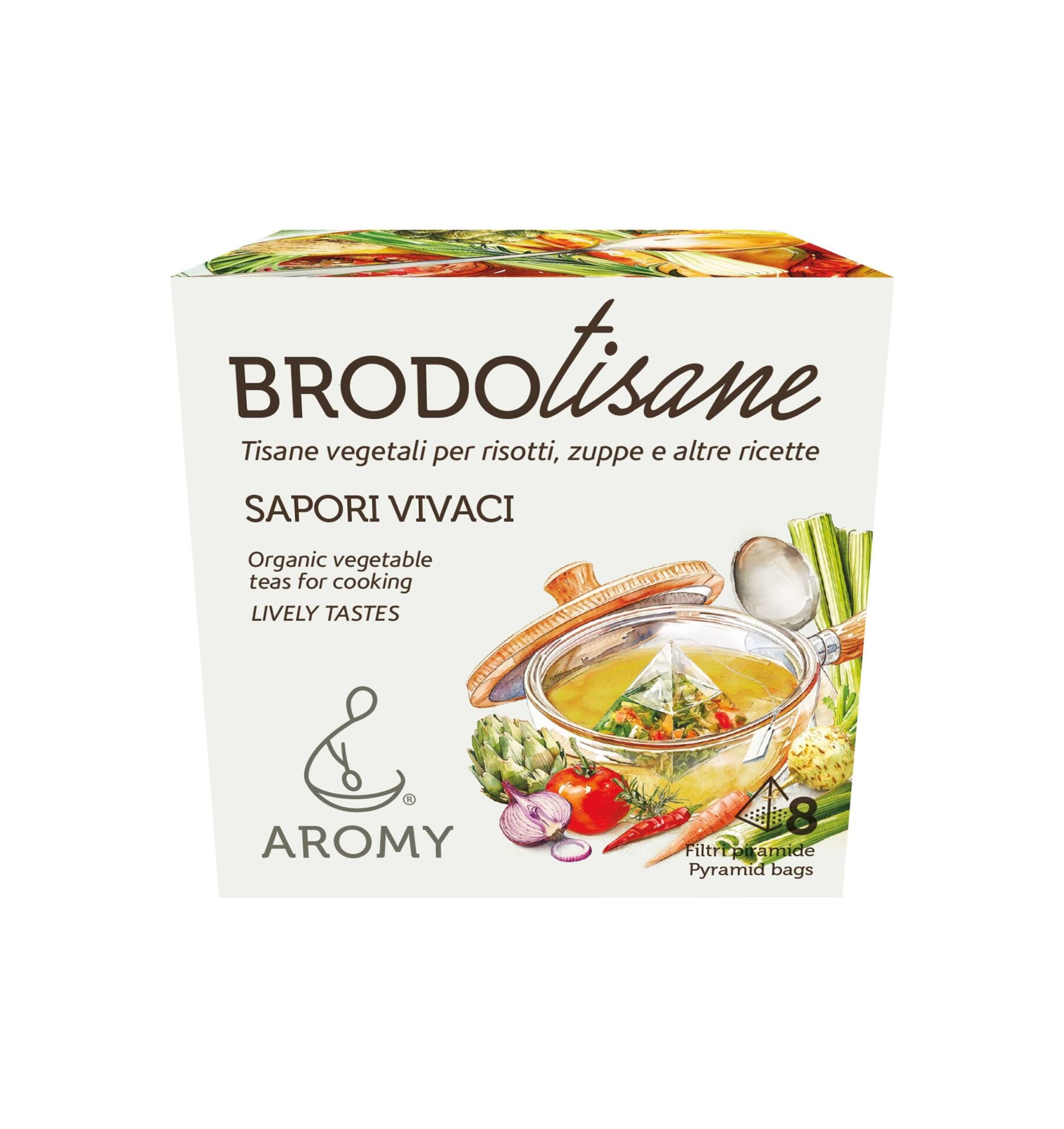 AROMY BRODOTISANE SAPORI VIVACI 8FILTRI