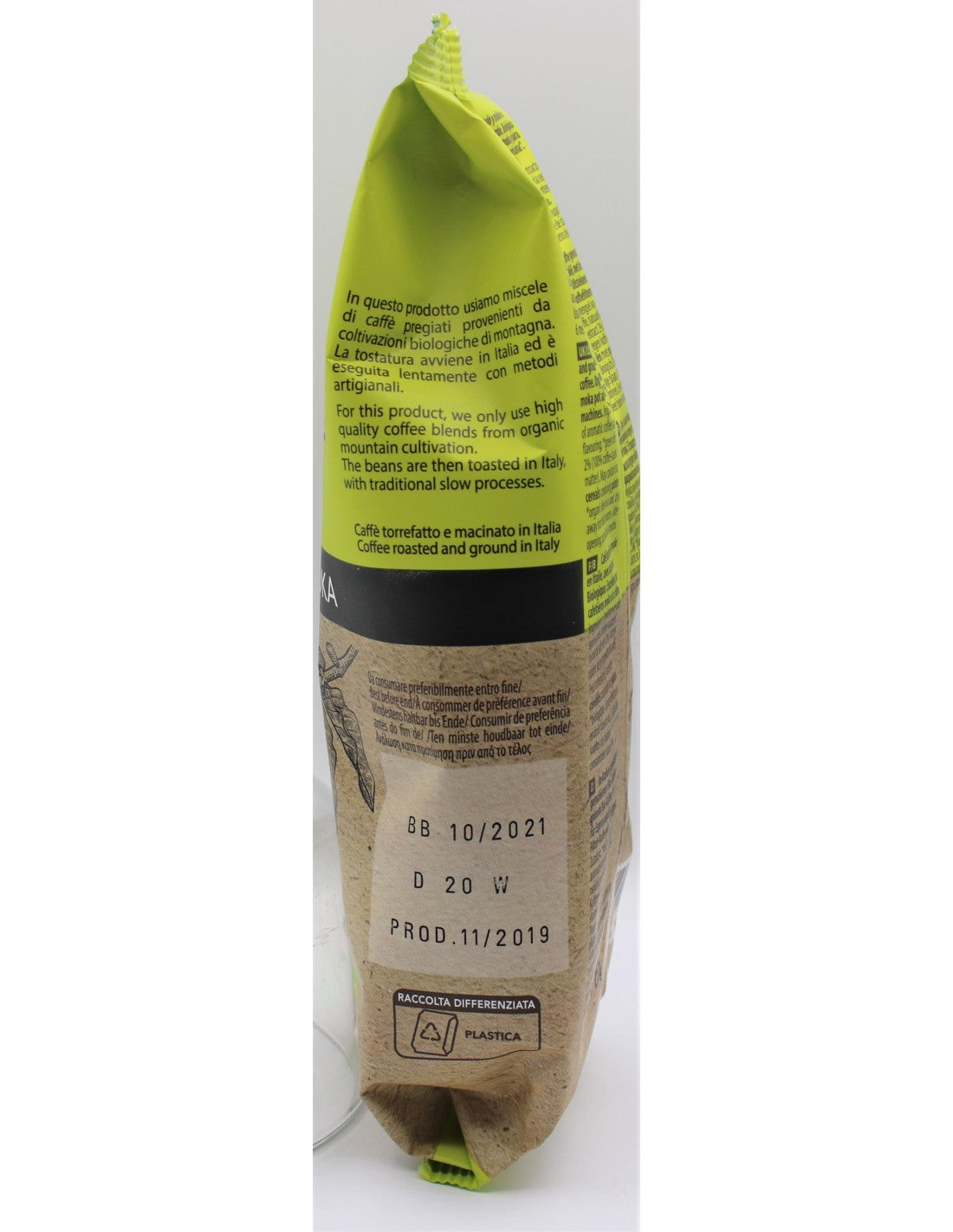 CAFFE' CON CAFFE' VERDE 250G