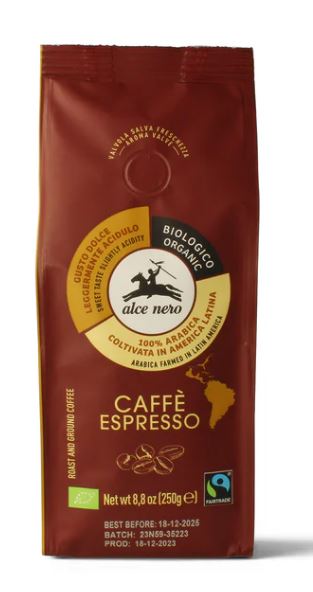 ALCE NERO CAFFE ESPRESSO 250G