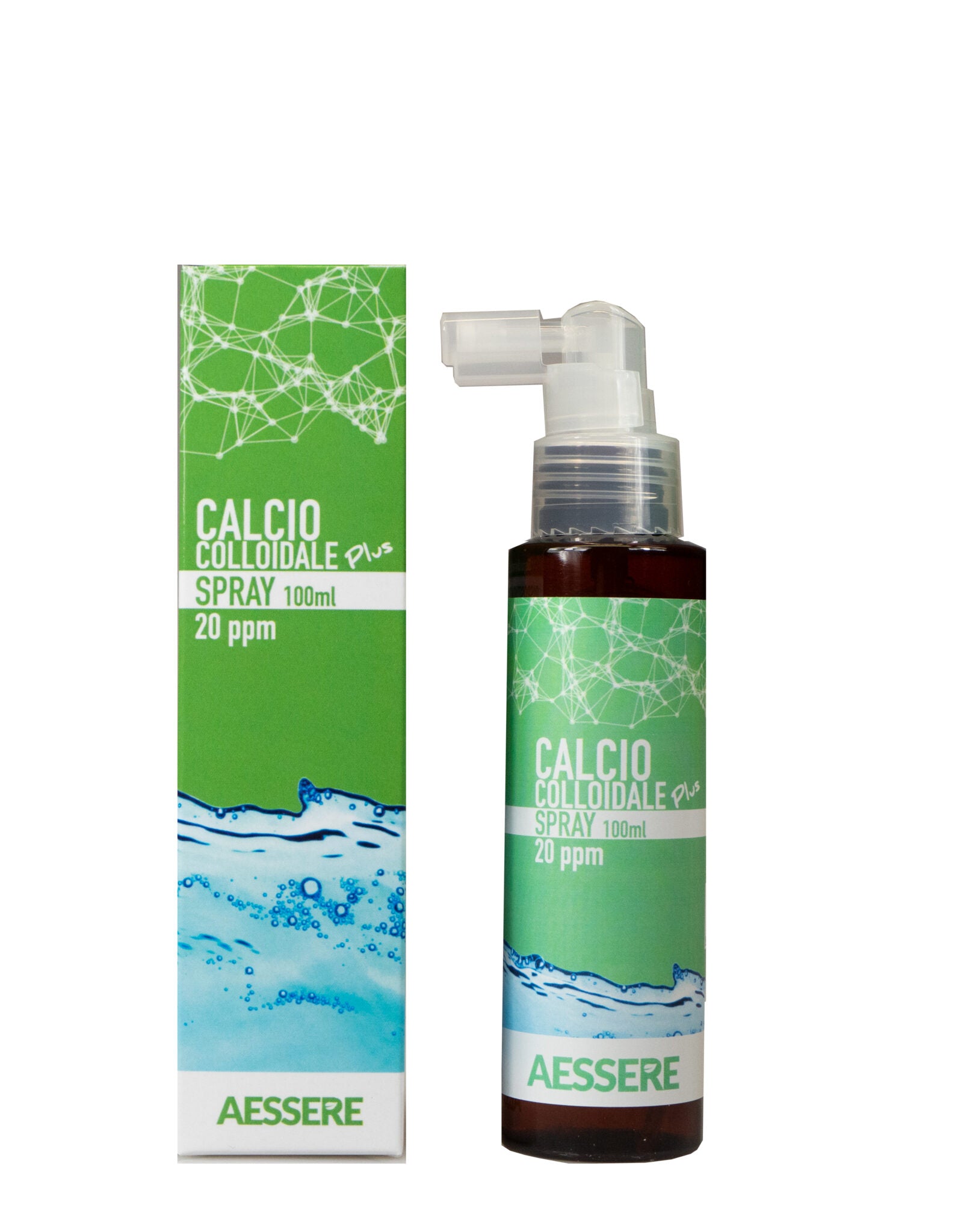 AESSERE CALCIO COLLOIDALE PLUS 20PPM SPRAY 100ML