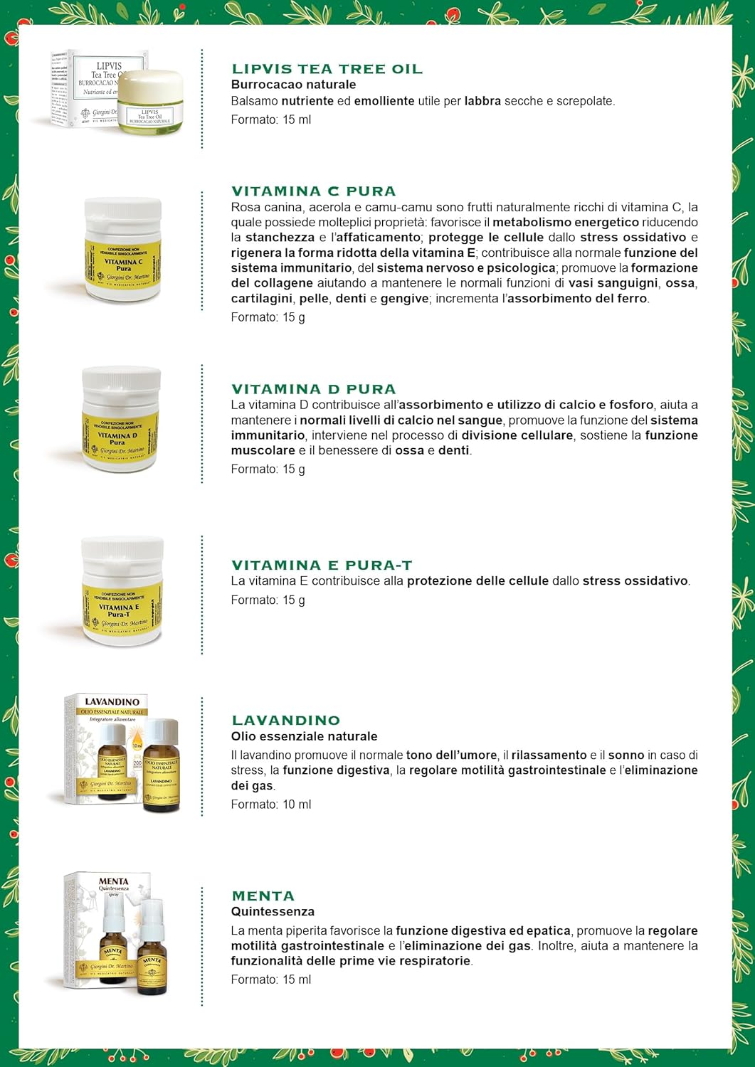 CALENDARIO AVVENTO 2025 GIORGINI DR. MARTINO