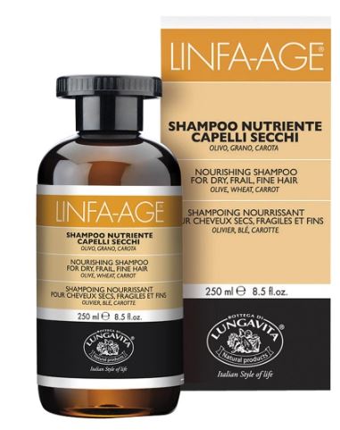 LINFA AGE SHAMPOO NUTRIENTE CAPELLI SECCHI 250ML