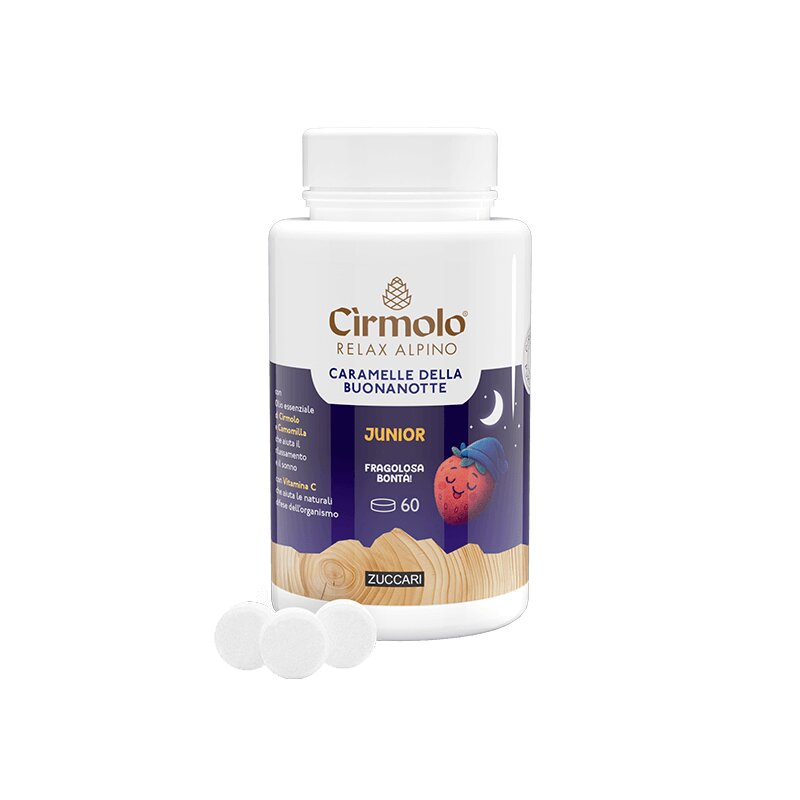 CIRMOLO CARAMELLE DELLA BUONANOTTE JUNIOR 60CAR SENZA ZUCCHERO