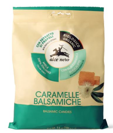 ALCE NERO CARAMELLE BALSAMICHE 100G