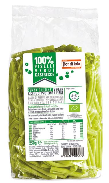 CASERECCE DI PISELLI SENZA GLUTINE 250G