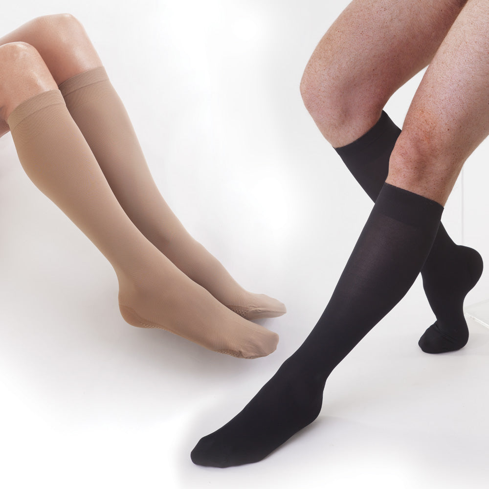 DIABETIC KNEE HIGH M CAMEL