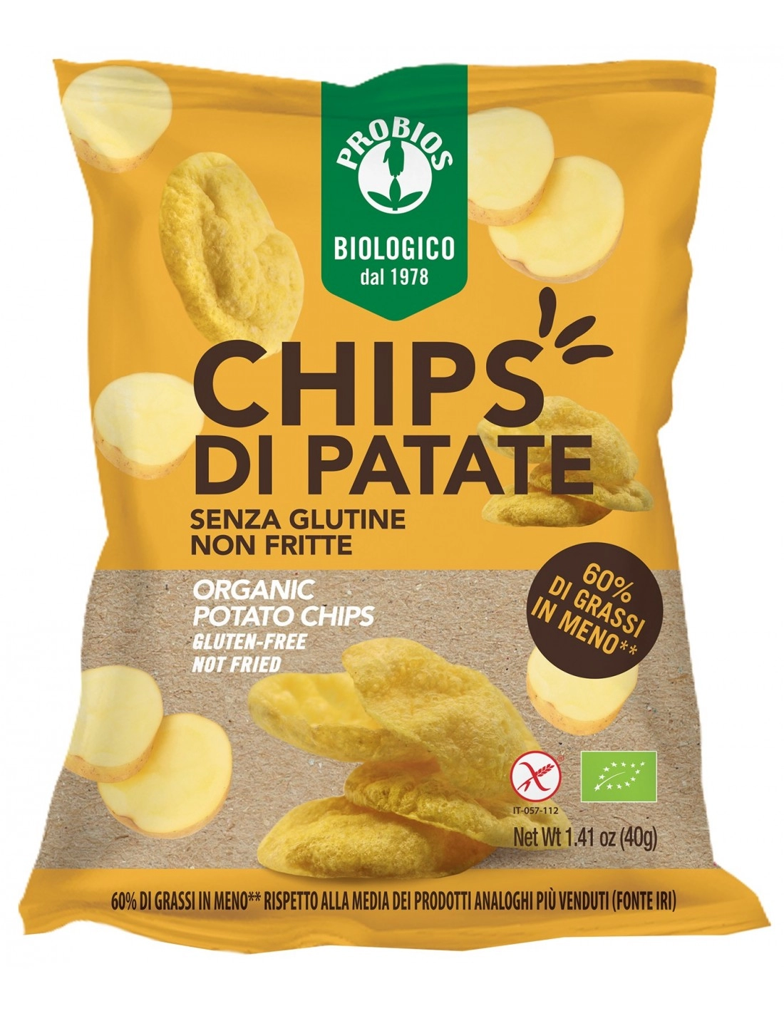 CHIPS PATATE 40G