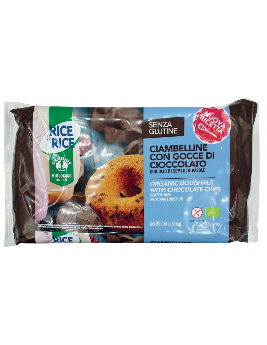 CIAMBELLINE GOCCE CIOCCOLATO 4X45G