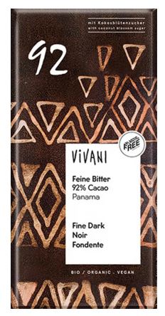 CIOCCOLATO FONDENTE 92 VIVANI 80G