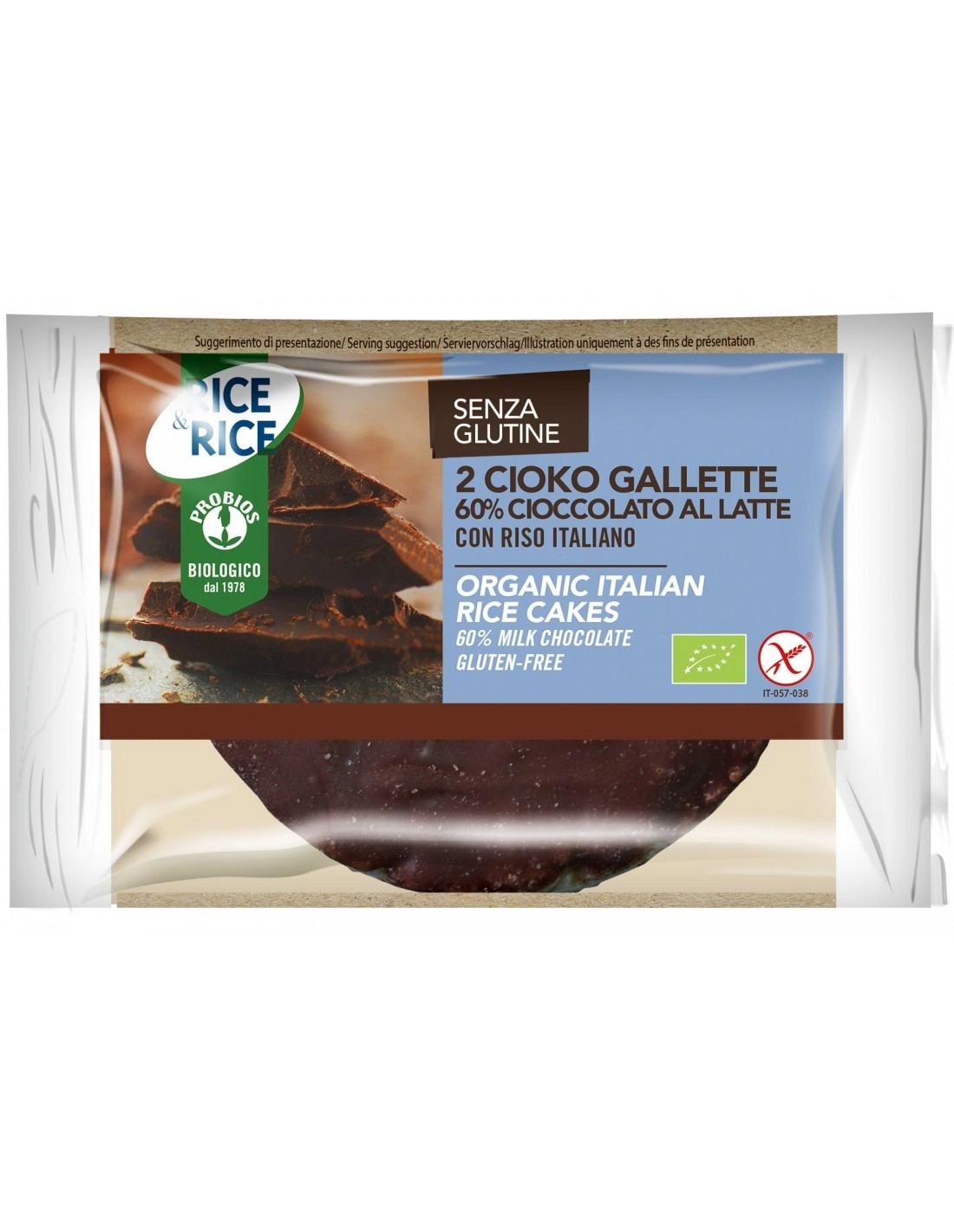 R&R CIOKO GALLETTE CIOCCOLATO AL LATTE