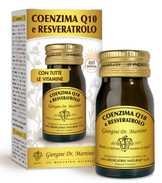 COENZIMA Q10+ RESVERATROLO 60 PASTIGLIE