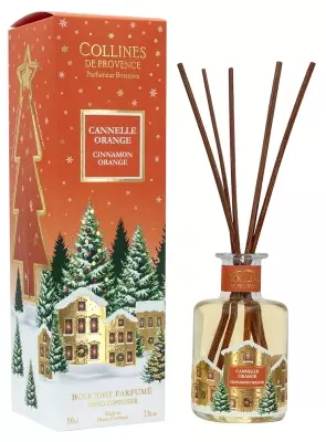 COLLINES DE PROVENCE NATALE DIFFUSORE CON BASTONCINI CANNELLA/ARANCIA 100ML