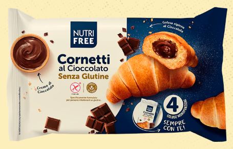 NUTRIFREE CORNETTI CIOCCOLATO 4X60G