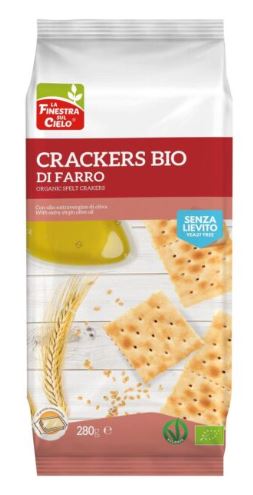 CRACKERS FARRO SENZA LIEVITO 280G